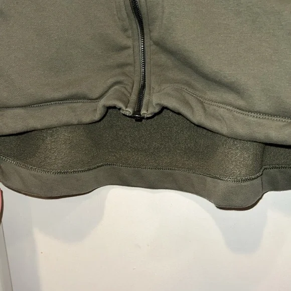 Nike Olive Green Zip-Up Jacket - Picture 7 of 8